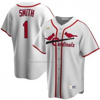 Camiseta Beisbol Hombre St. Louis Cardinals Ozzie Smith Primera Cooperstown Collection Blanco