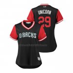Camiseta Beisbol Mujer Arizona Diamondbacks Brad Ziegler 2018 LLWS Players Weekend Unicorn Negro Camiseta Beisbol Mujer Arizona Diamondbacks Brad Ziegler 2018 LLWS Players Weekend Unicorn Negro