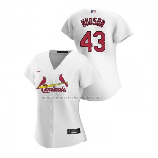 Camiseta Beisbol Mujer St. Louis Cardinals Dakota Hudson Replica Primera 2020 Blanco