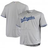 Camiseta Beisbol Hombre Los Angeles Dodgers Big & Tall Replica Gris
