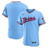 Camiseta Beisbol Hombre Minnesota Twins Alterno Autentico Logo Azul