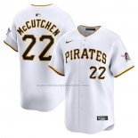 Camiseta Beisbol Hombre Pittsburgh Pirates Andrew McCutchen Primera Limited Blanco