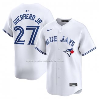 Camiseta Beisbol Hombre Toronto Blue Jays Vladimir Guerrero Jr. Primera Limited Blanco