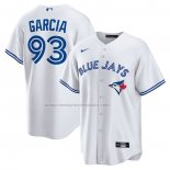 Camiseta Beisbol Hombre Toronto Blue Jays Yimi Garcia Primera Replica Blanco