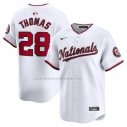 Camiseta Beisbol Hombre Washington Nationals Lane Thomas Primera Limited Blanco