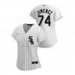 Camiseta Beisbol Mujer Chicago White Sox Eloy Jimenez Replica Primera 2020 Blanco