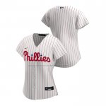 Camiseta Beisbol Mujer Philadelphia Phillies Replica Primera 2020 Blanco Camiseta Beisbol Mujer Philadelphia Phillies Replica Primera 2020 Blanco