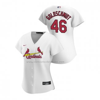 Camiseta Beisbol Mujer St. Louis Cardinals Paul Goldschmidt Replica Primera 2020 Blanco
