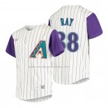 Camiseta Beisbol Nino Arizona Diamondbacks Robbie Ray Cooperstown Collection Alterno Crema