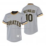 Camiseta Beisbol Nino Pittsburgh Pirates Bryan Reynolds Cooperstown Collection Road Gris