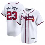 Camiseta Beisbol Hombre Atlanta Braves Michael Harris II Primera Limited Blanco