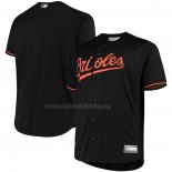 Camiseta Beisbol Hombre Baltimore Orioles Big & Tall Replica Alterno Negro