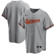 Camiseta Beisbol Hombre Baltimore Orioles Road Replica Gris