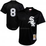 Camiseta Beisbol Hombre Chicago White Sox Bo Jackson Mitchell & Ness 1993 Autentico Cooperstown Collection Batting Practice Negro