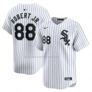 Camiseta Beisbol Hombre Chicago White Sox Luis Robert Jr. Primera Limited Blanco