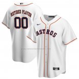 Camiseta Beisbol Hombre Houston Astros Pick-A-Player Retired Roster Primera Replica Blanco