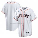 Camiseta Beisbol Hombre Houston Astros Primera Blank Replica Blanco Camiseta Beisbol Hombre Houston Astros Primera Blank Replica Blanco