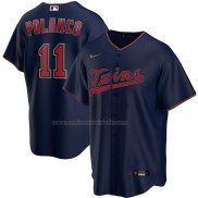 Camiseta Beisbol Hombre Minnesota Twins Jorge Polanco Alterno Replica Azul