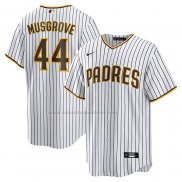 Camiseta Beisbol Hombre San Diego Padres Joe Musgrove Replica Blanco