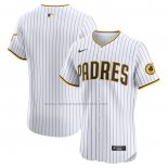 Camiseta Beisbol Hombre San Diego Padres Primera Elite Blanco