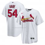 Camiseta Beisbol Hombre St. Louis Cardinals Primera Replica Personalizada Blanco