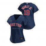 Camiseta Beisbol Mujer Boston Red Sox Jackie Bradley Jr. Replica Alterno 2020 Azul