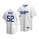 Camiseta Beisbol Nino Los Angeles Dodgers Pedro Baez Primera Replica 2020 Blanco