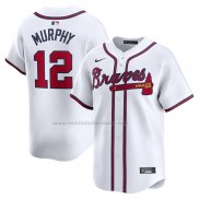 Camiseta Beisbol Hombre Atlanta Braves Sean Murphy Primera Limited Blanco