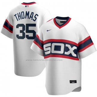 Camiseta Beisbol Hombre Chicago White Sox Frank Thomas Primera Cooperstown Collection Blanco