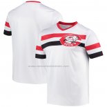 Camiseta Beisbol Hombre Cincinnati Reds Cooperstown Collection V-Neck Blanco