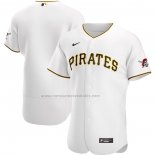 Camiseta Beisbol Hombre Pittsburgh Pirates Primera Autentico Blanco