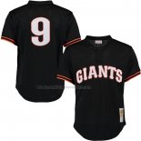Camiseta Beisbol Hombre San Francisco Giants Matt Williams Mitchell & Ness Cooperstown Mesh Batting Practice Negro