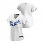 Camiseta Beisbol Mujer Kansas City Royals Replica Primera 2020 Blanco