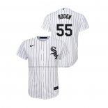 Camiseta Beisbol Nino Chicago White Sox Carlos Rodon Replica Primera Blanco