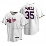 Camiseta Beisbol Nino Minnesota Twins Michael Pineda Replica Primera Blanco